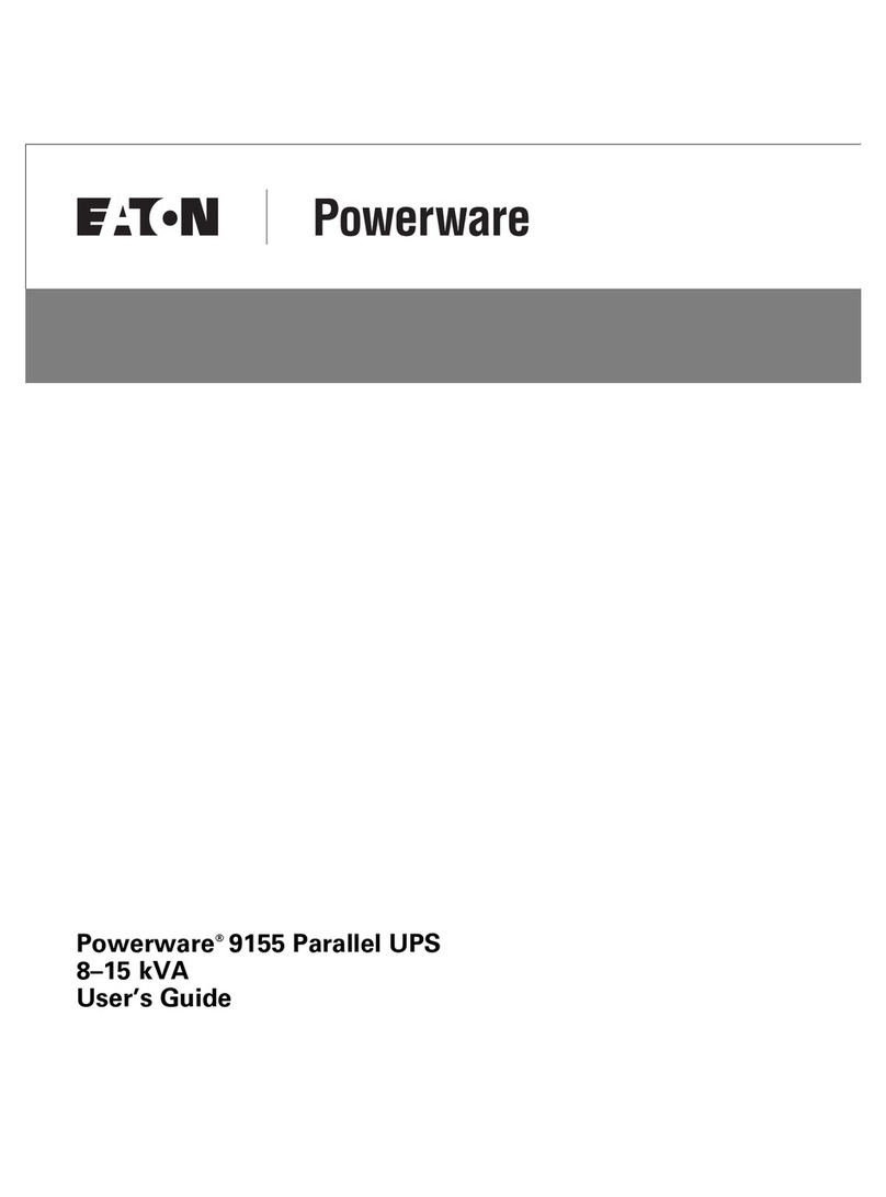 Powerware 9155 User manual