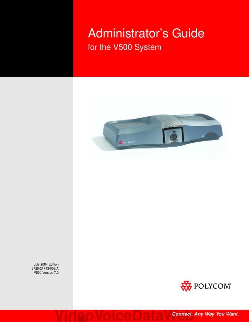 Polycom V500 Service manual