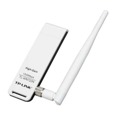 TP-Link TL-WN722N User manual