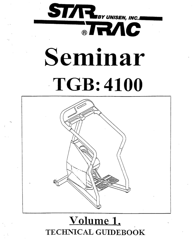 Star Trac 3100 Basic User manual Star Trac 3100 Basic User manual