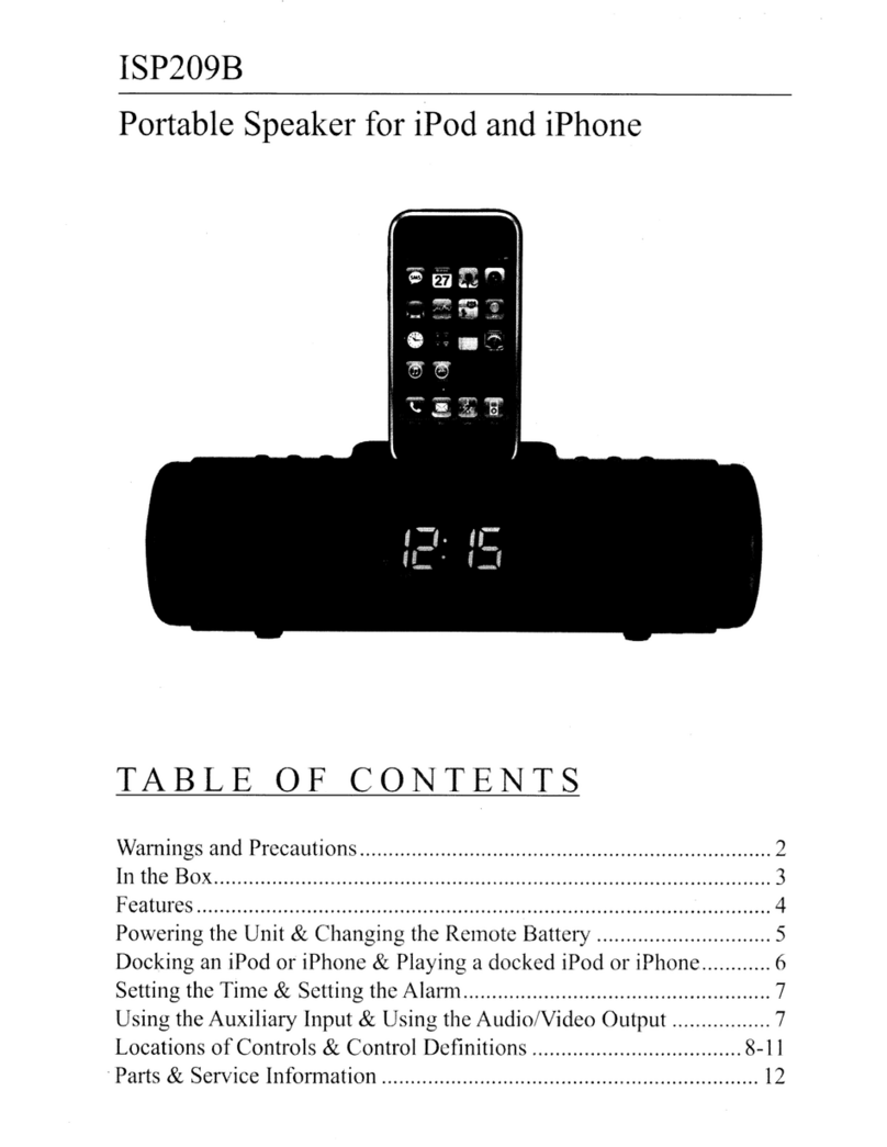 iLive ISP209B User manual