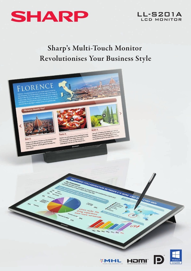 Sharp LL-S201A User manual