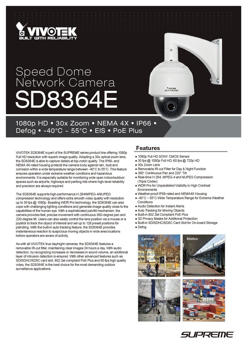Vivotek SD8364E/ -M User manual