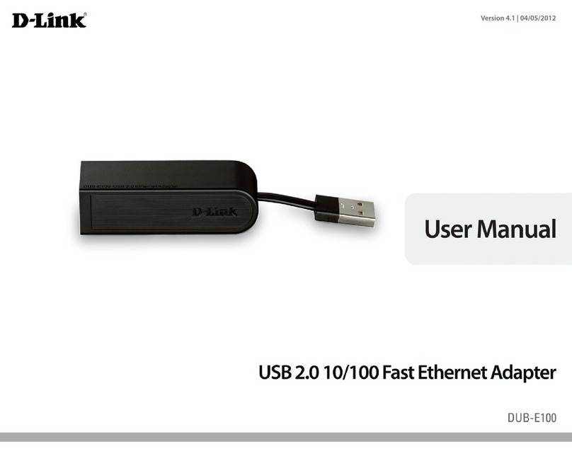 D-Link DUB-E100 User manual