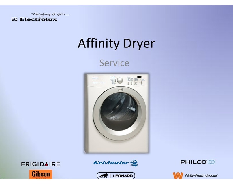 Electrolux Affinity Assembly instructions
