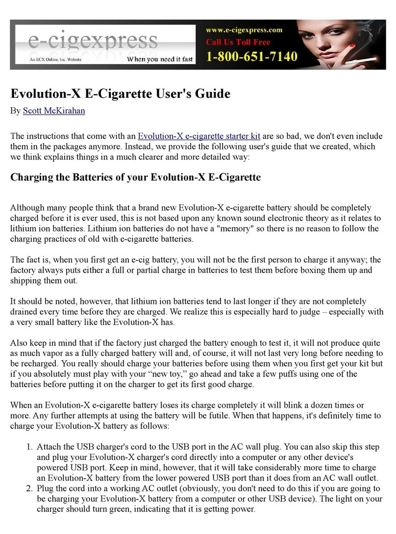 Evolution X User manual Evolution X User manual