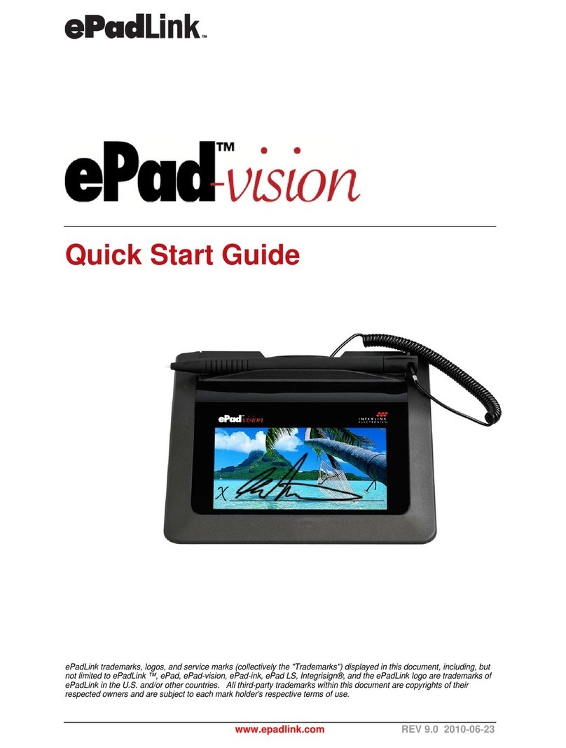 ePadLink ePad Vision User manual