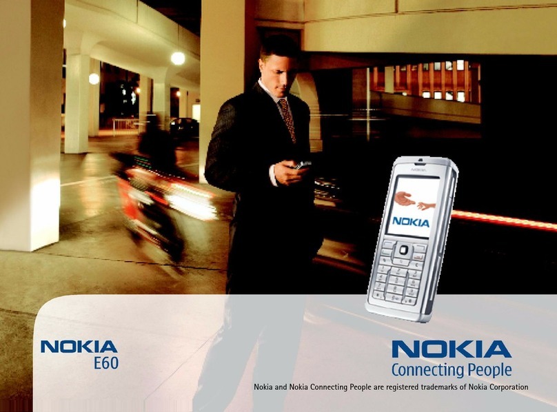 Nokia E60 User manual