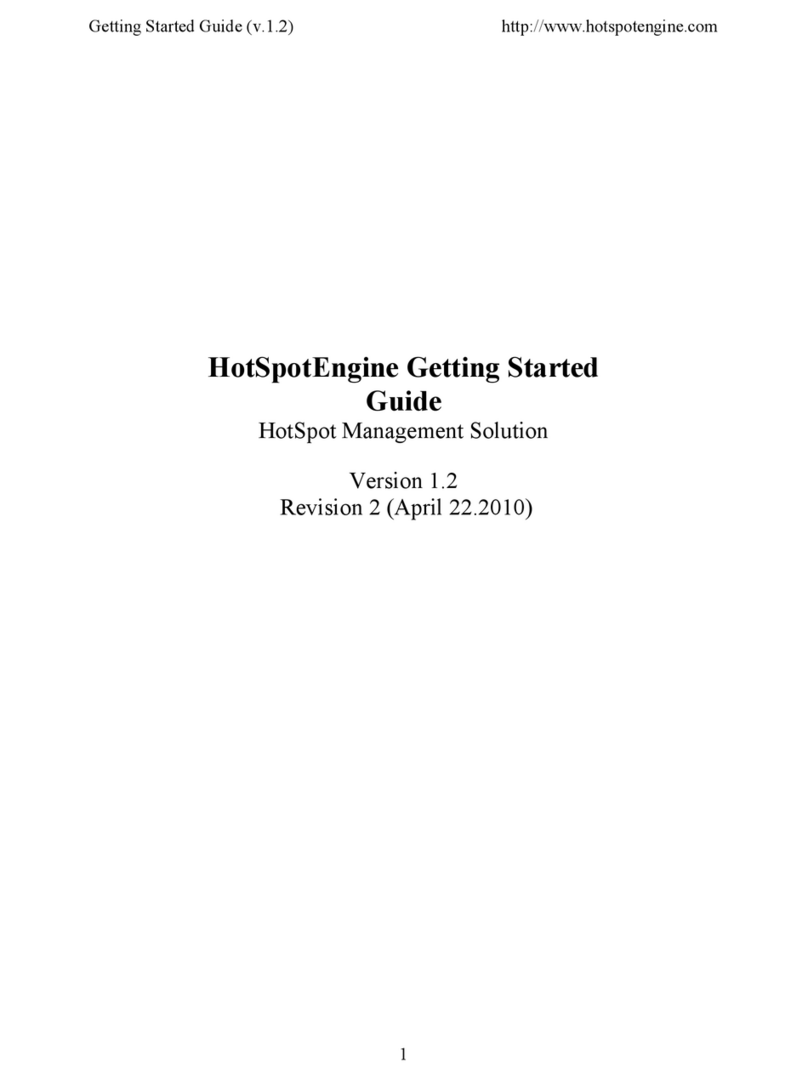 HotSpotEngine router User manual
