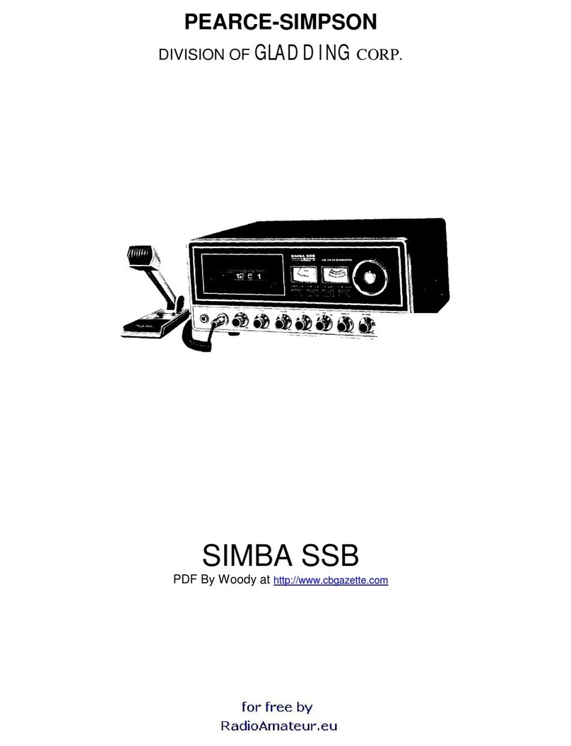 Gladding Simba SSB User manual