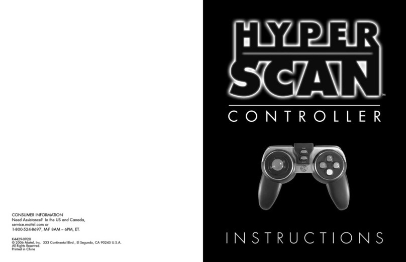 Mattel Hyper Scan Controller User manual