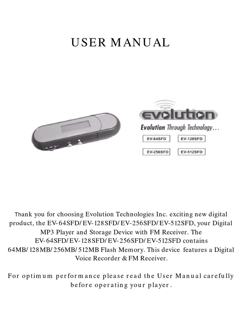 Evolution EV-64SFD User manual