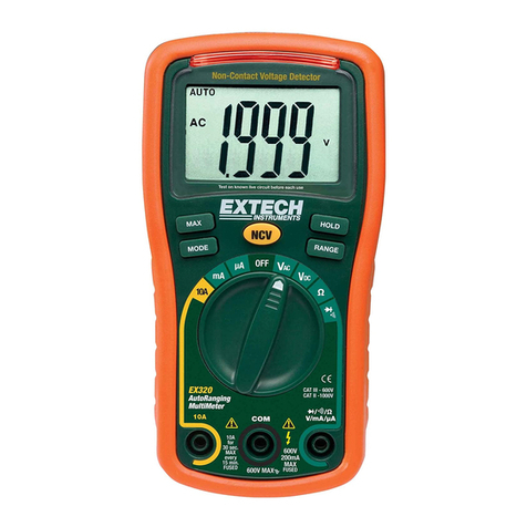 Extech Instruments EX320 User manual