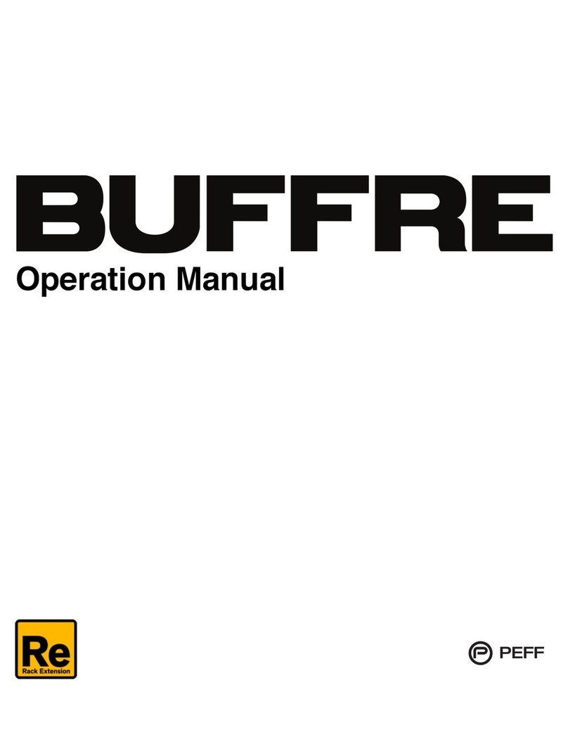 Peff Buffre User manual