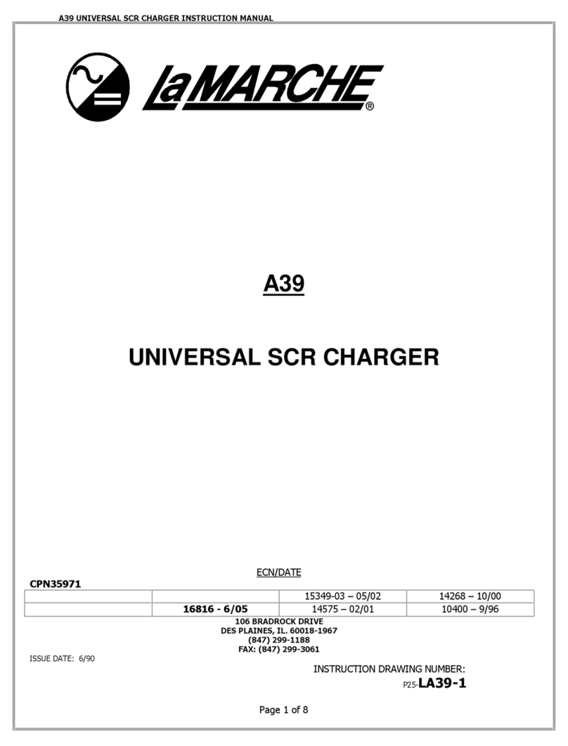 Lamarche A39 User manual