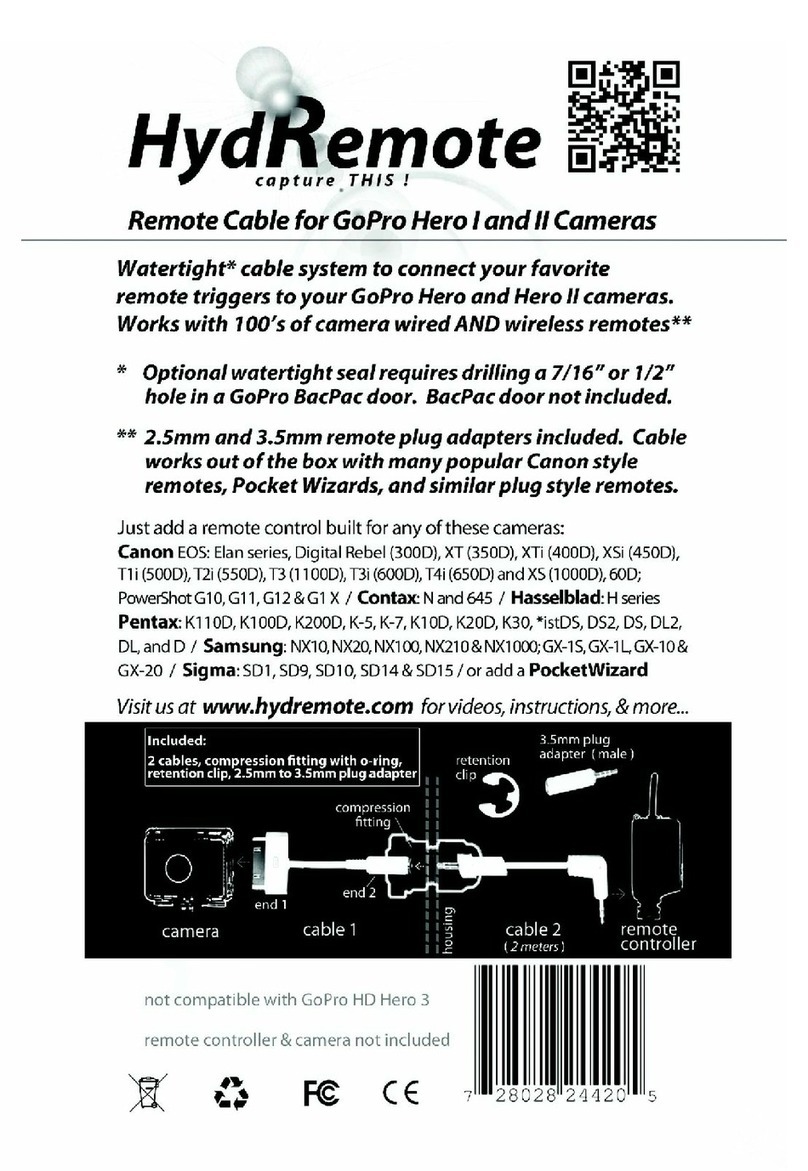 HydRemote Cable System User manual