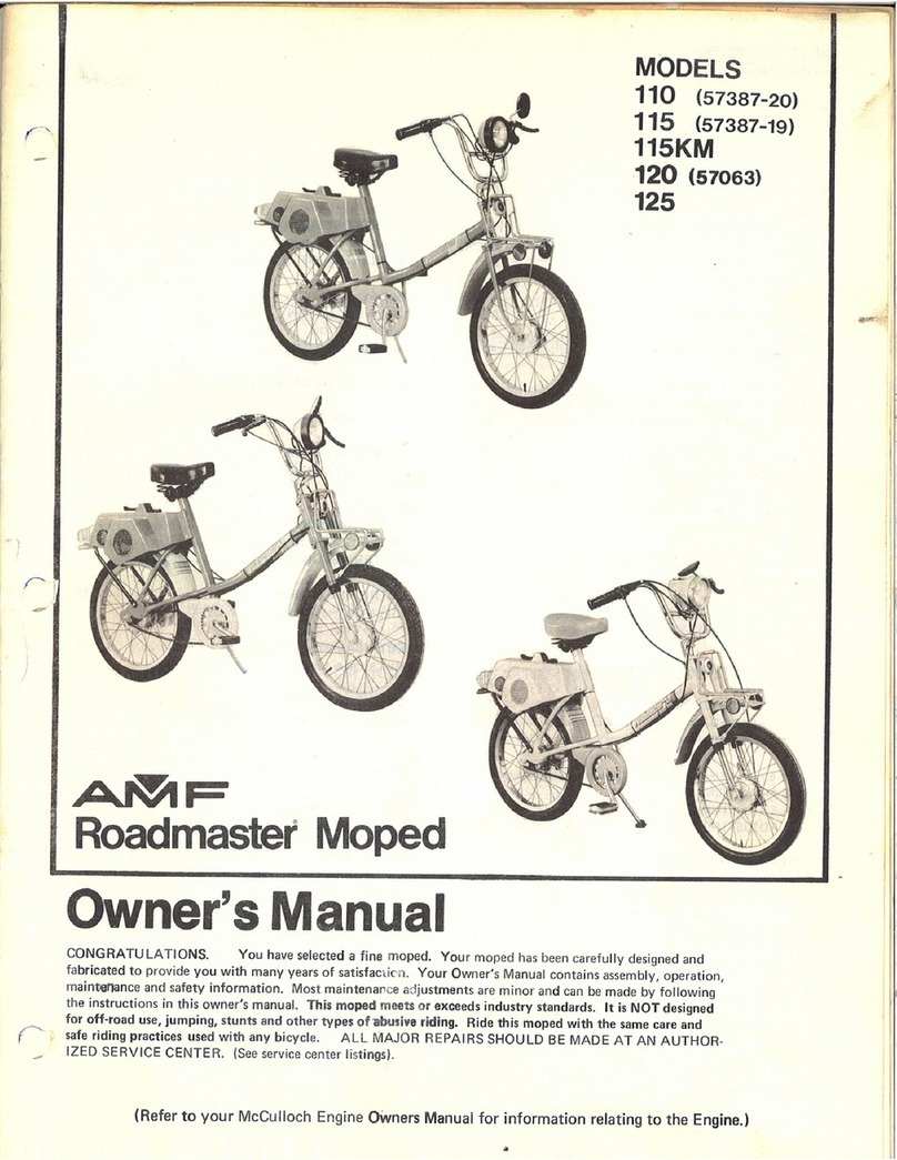 AMF 110 User manual