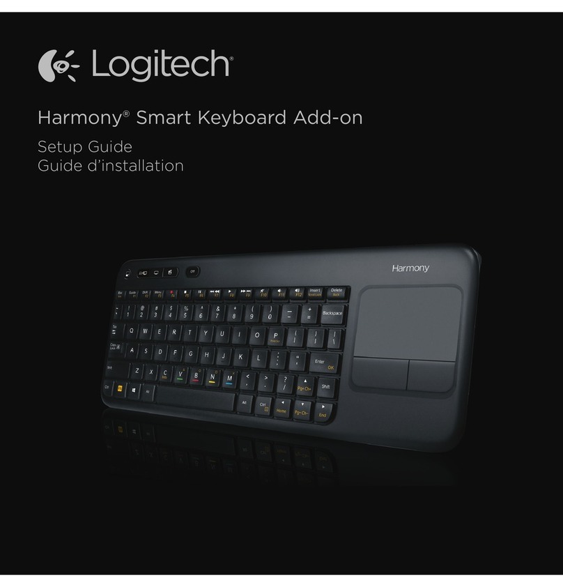 Logitech Harmony Smart Control User manual
