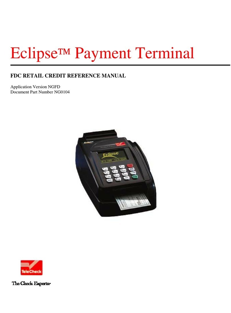 TeleCheck Eclipse User manual