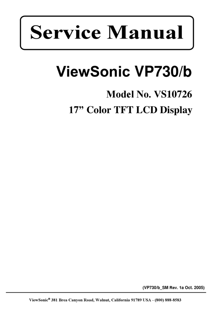 ViewSonic VP730 User manual