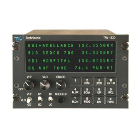 Technisonic Industries Limited TFM-530 User manual