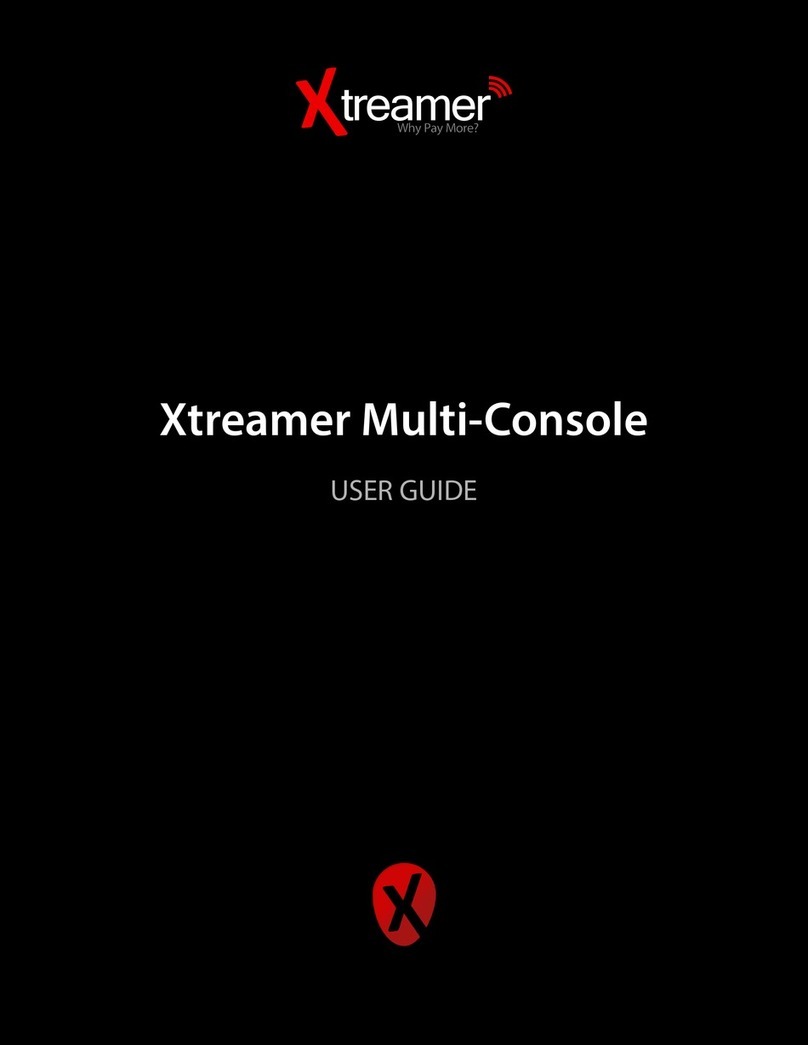 Xtreamer Multi-Console User manual