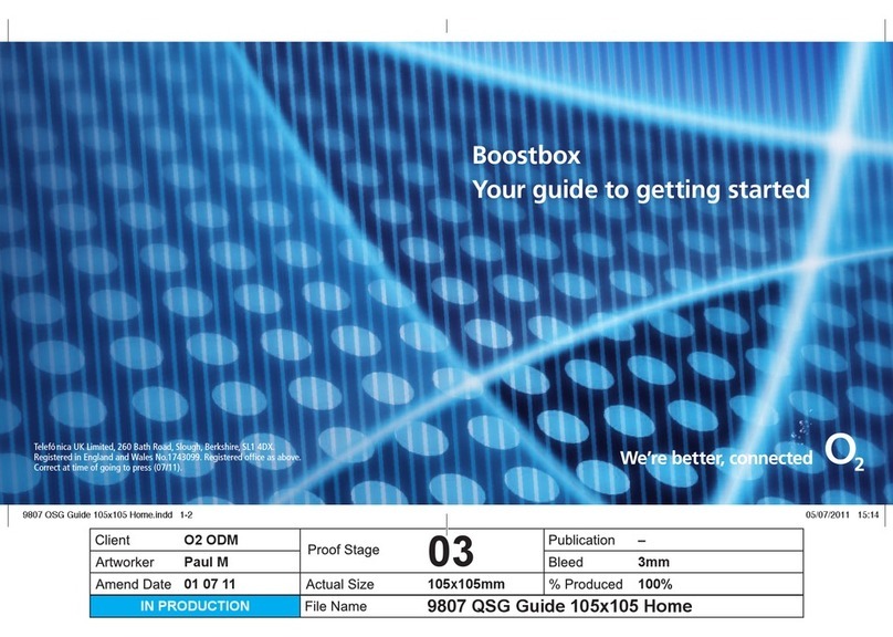 O2 Boostbox User manual