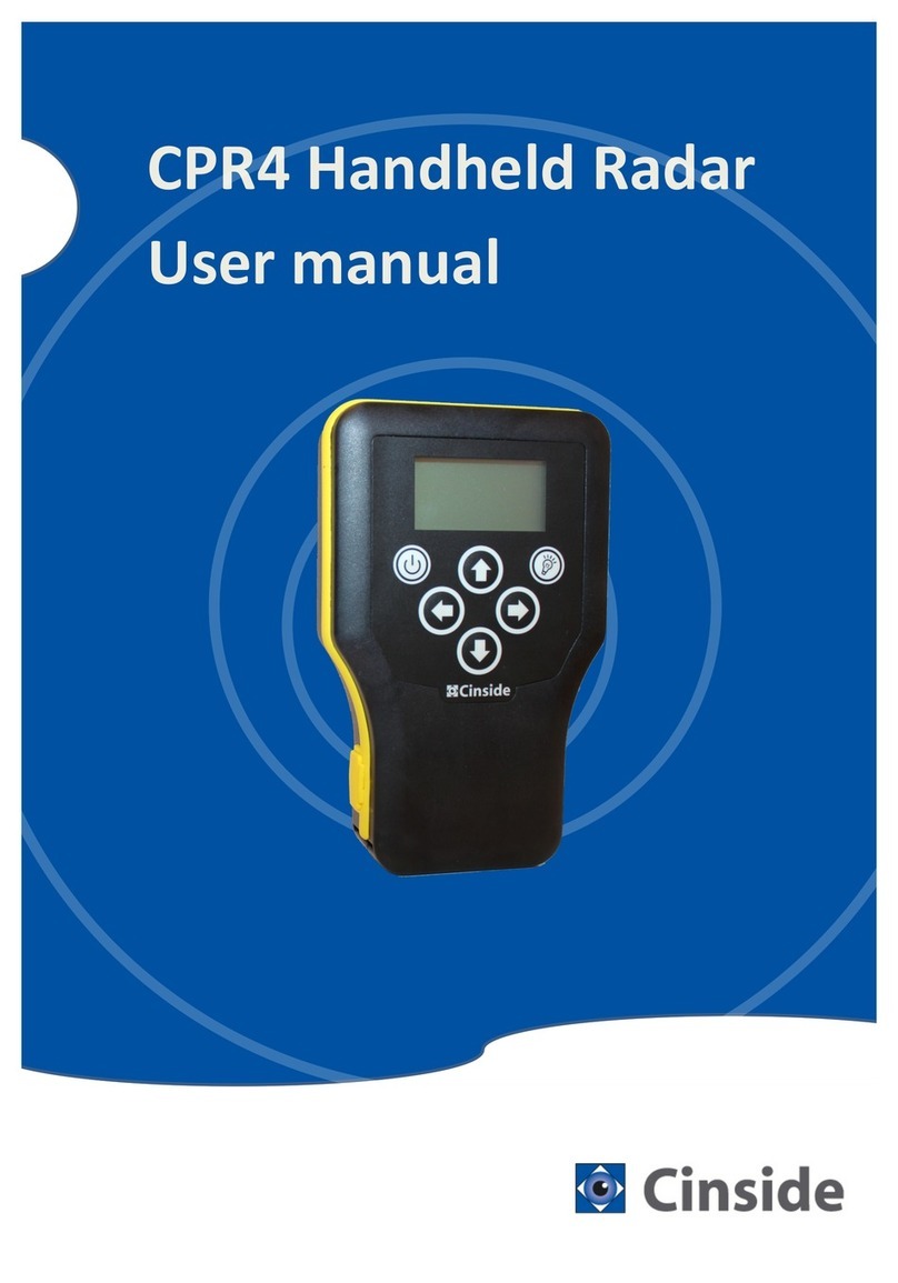 Cinside CPR4 User manual