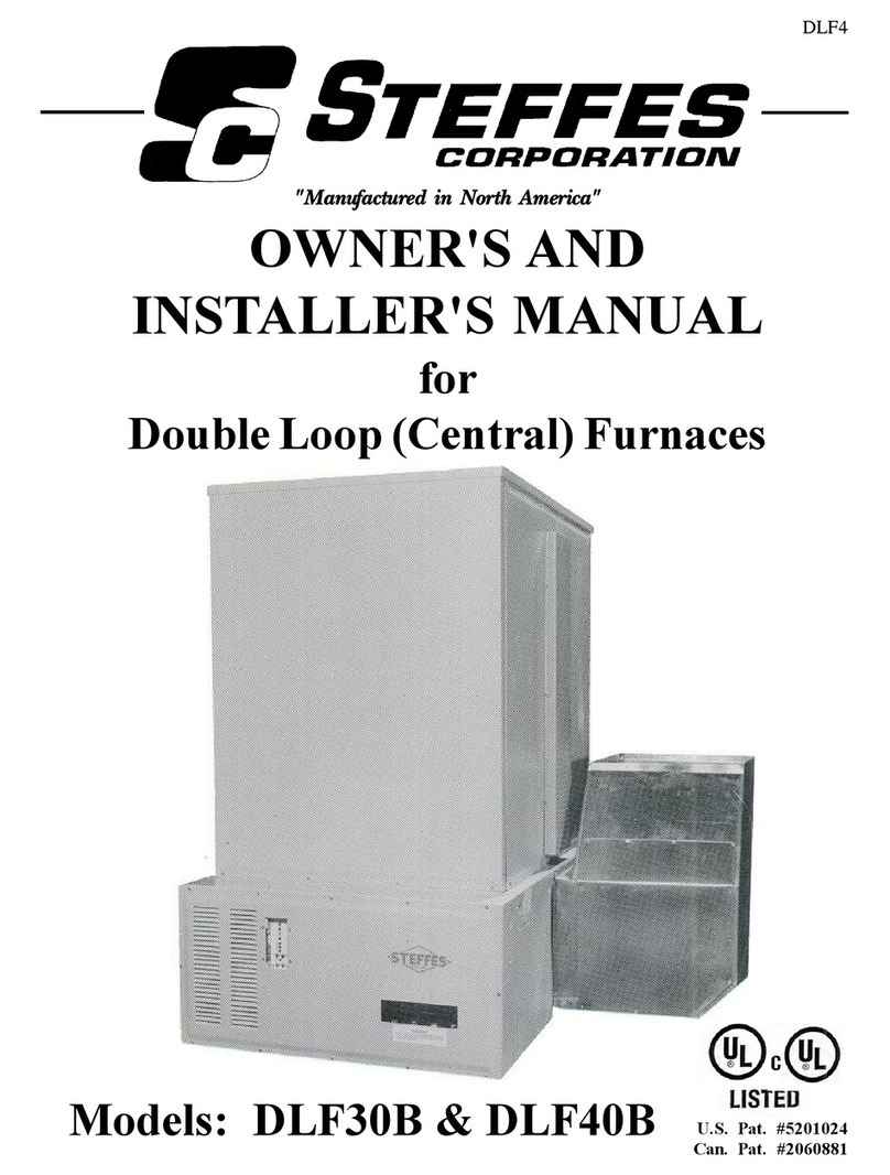 Steffes DLF30B User manual