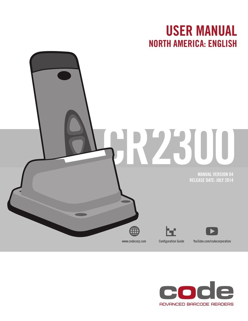 Code CORTEXJPOS CR2300 User manual