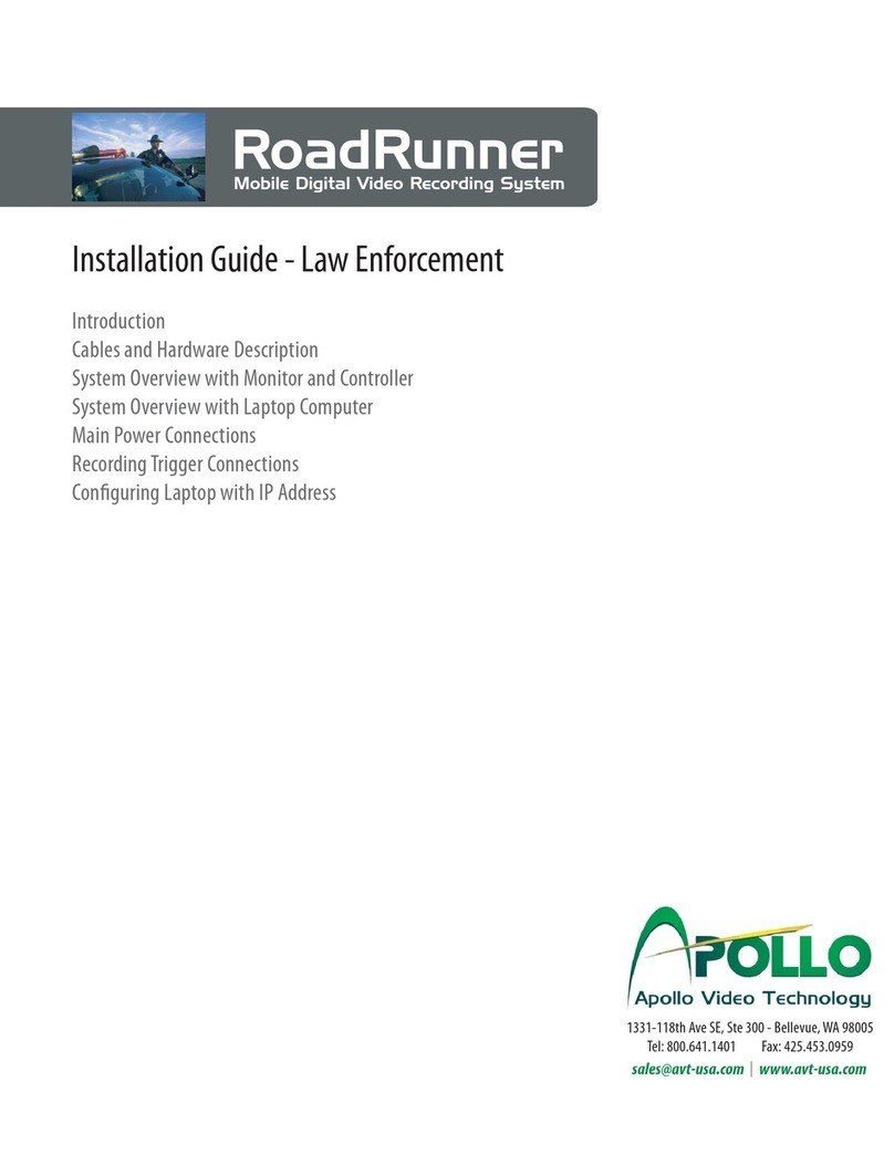 Apollo RoadRunner User manual