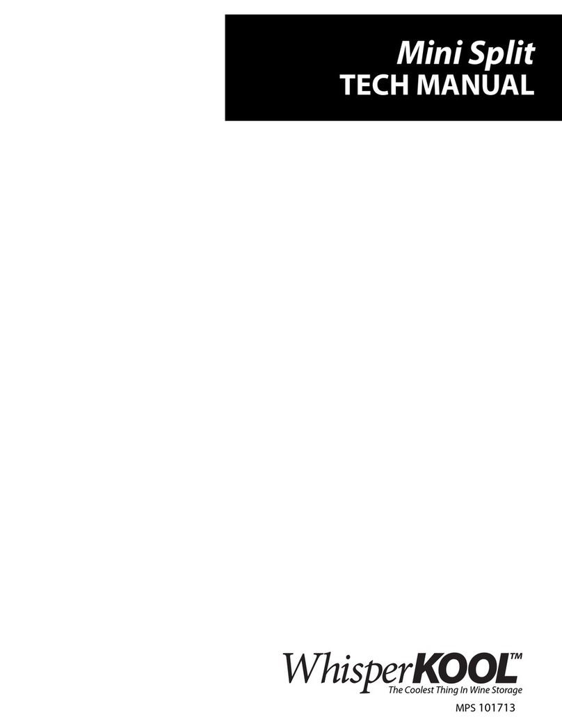 WHISPER KOOL Mini Split User manual
