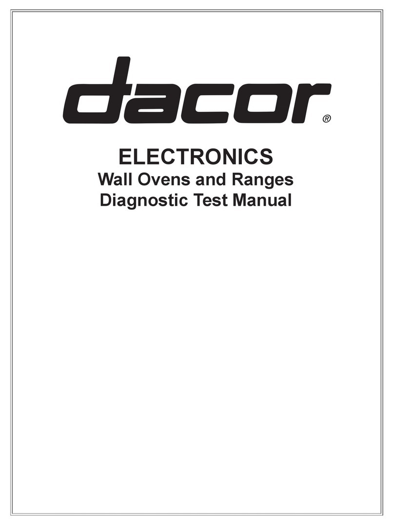 Dacor ELECTRONICS User manual