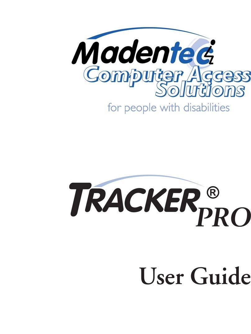 Madentec Tracker PRO User manual