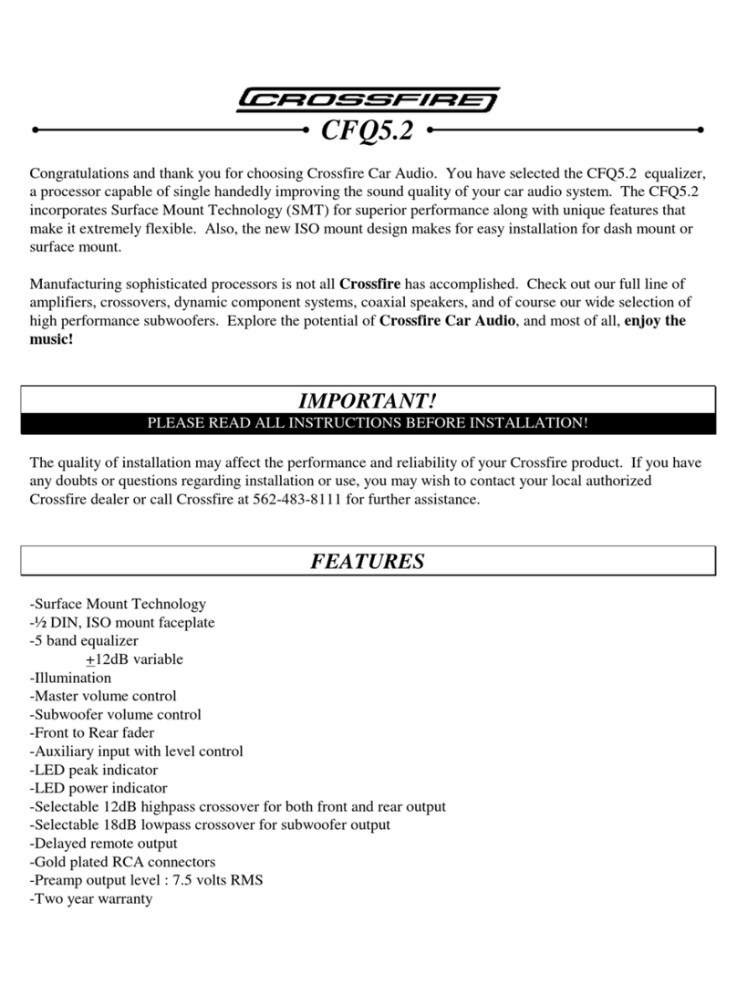 Crossfire CFQ5.2 User manual
