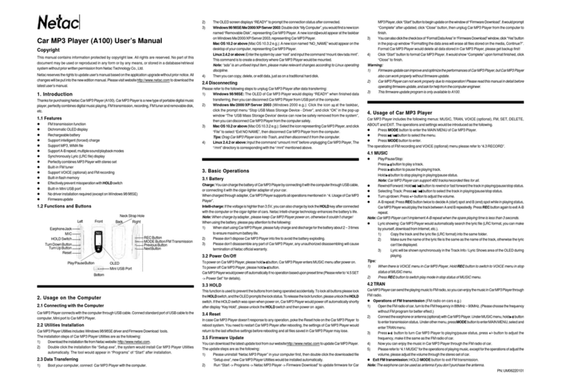 Netac A100 User manual
