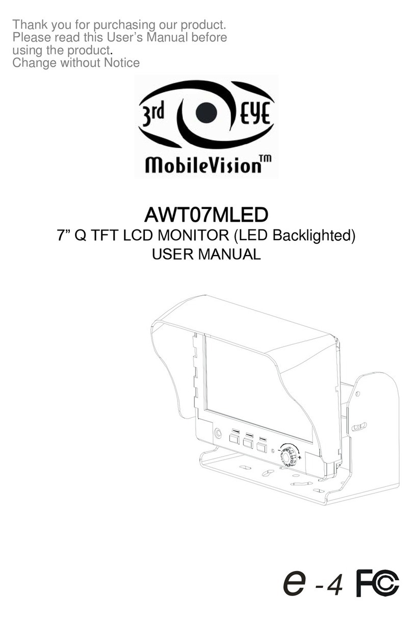 3rd Eye MobileVision AWT07MLED User manual