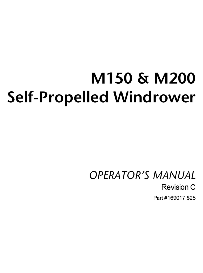 MacDon M150 User manual
