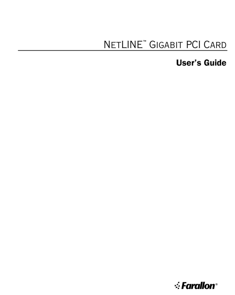 Farallon NetLINE USB User manual Farallon NetLINE USB User manual
