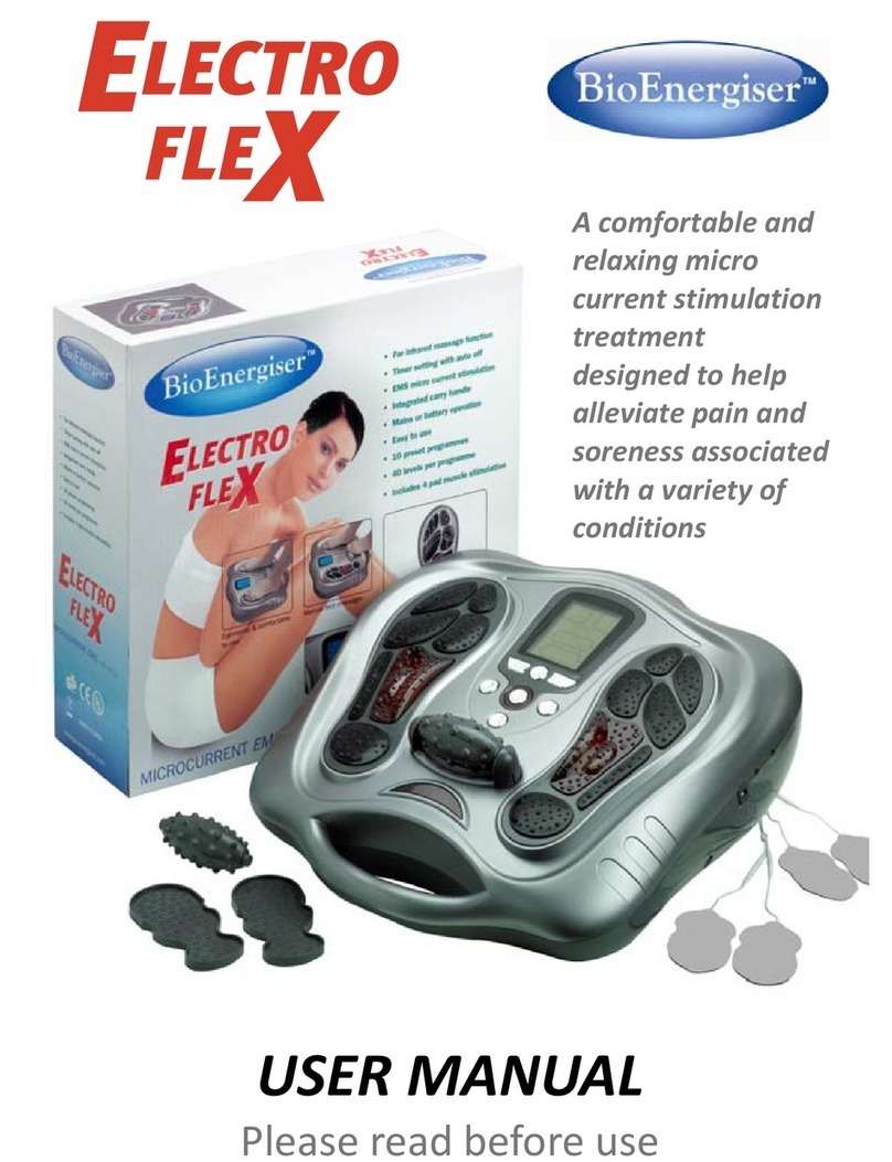 BioEnergiser ElectroFlex User manual