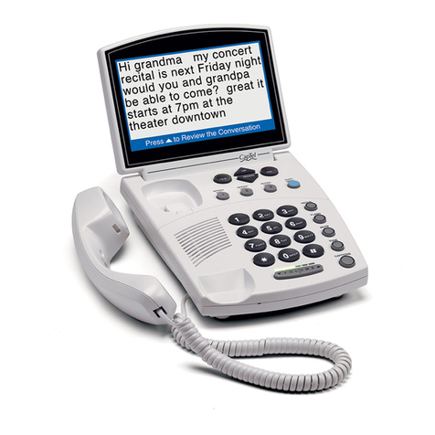 ULTRA TEC CapTel 840i User manual