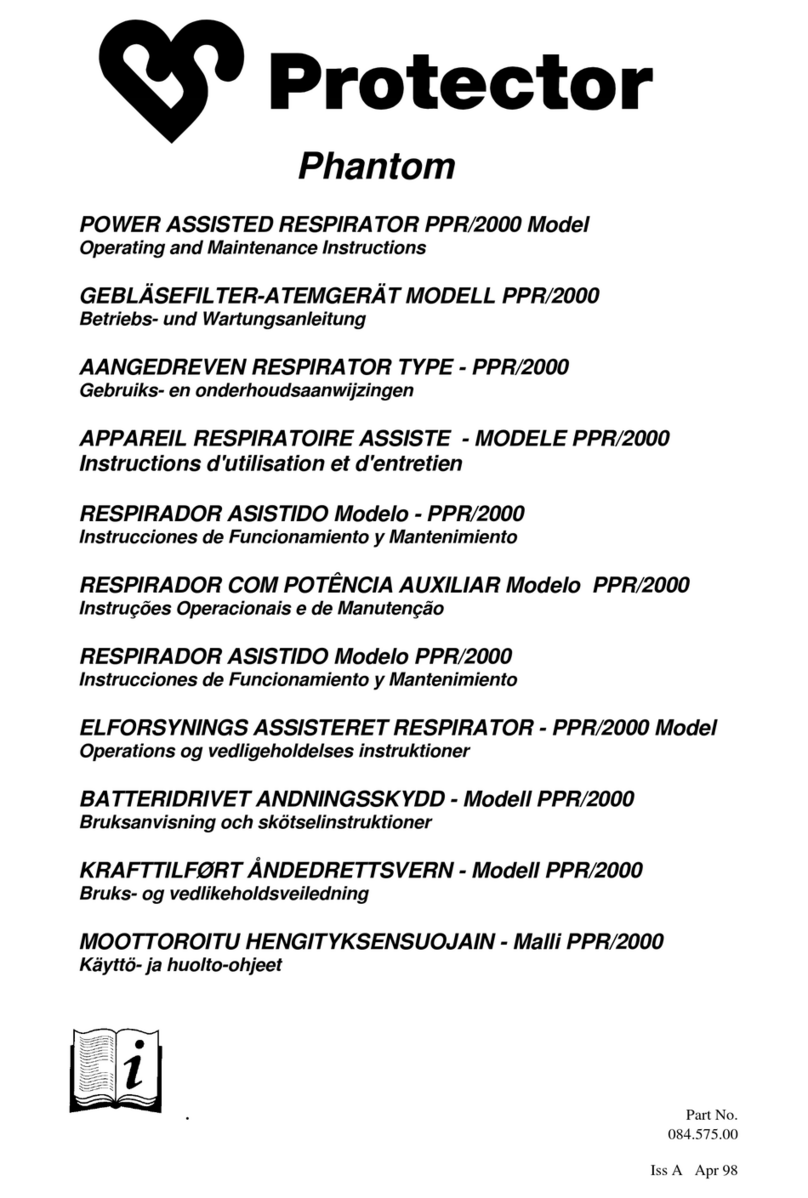 Projector Phantom PPR/2000 Manual