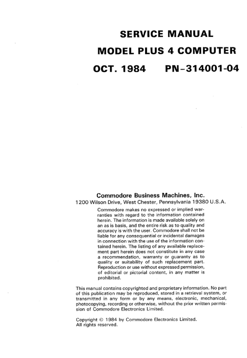 Commodore Plus 4 User manual