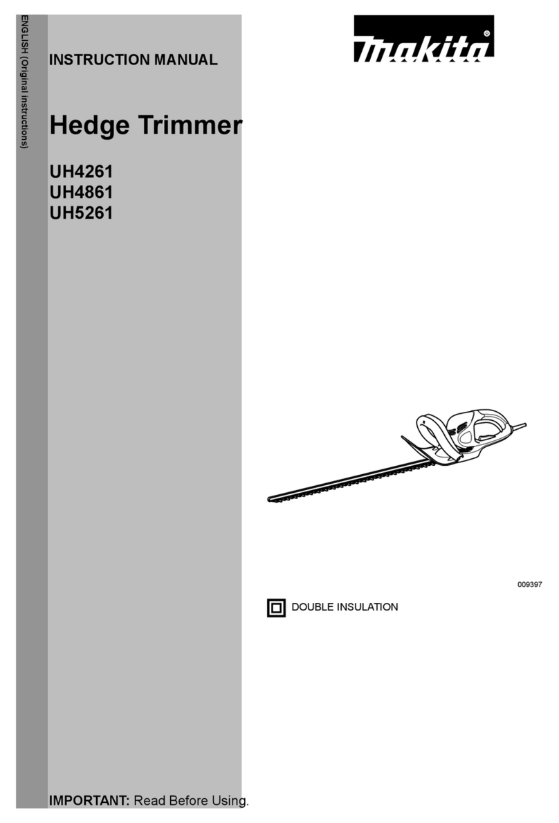 Makita UH4261 User manual