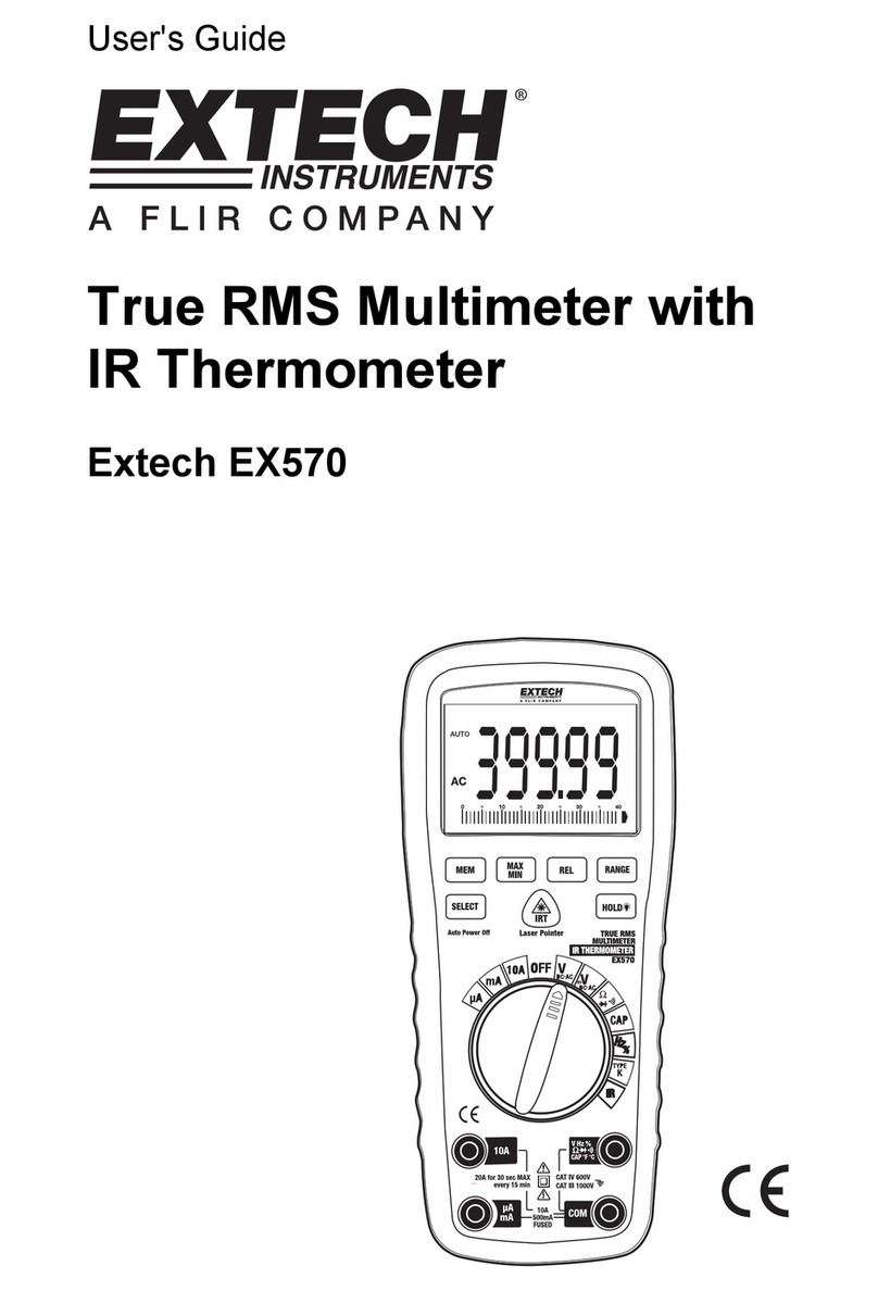 Extech Instruments EX570 User manual