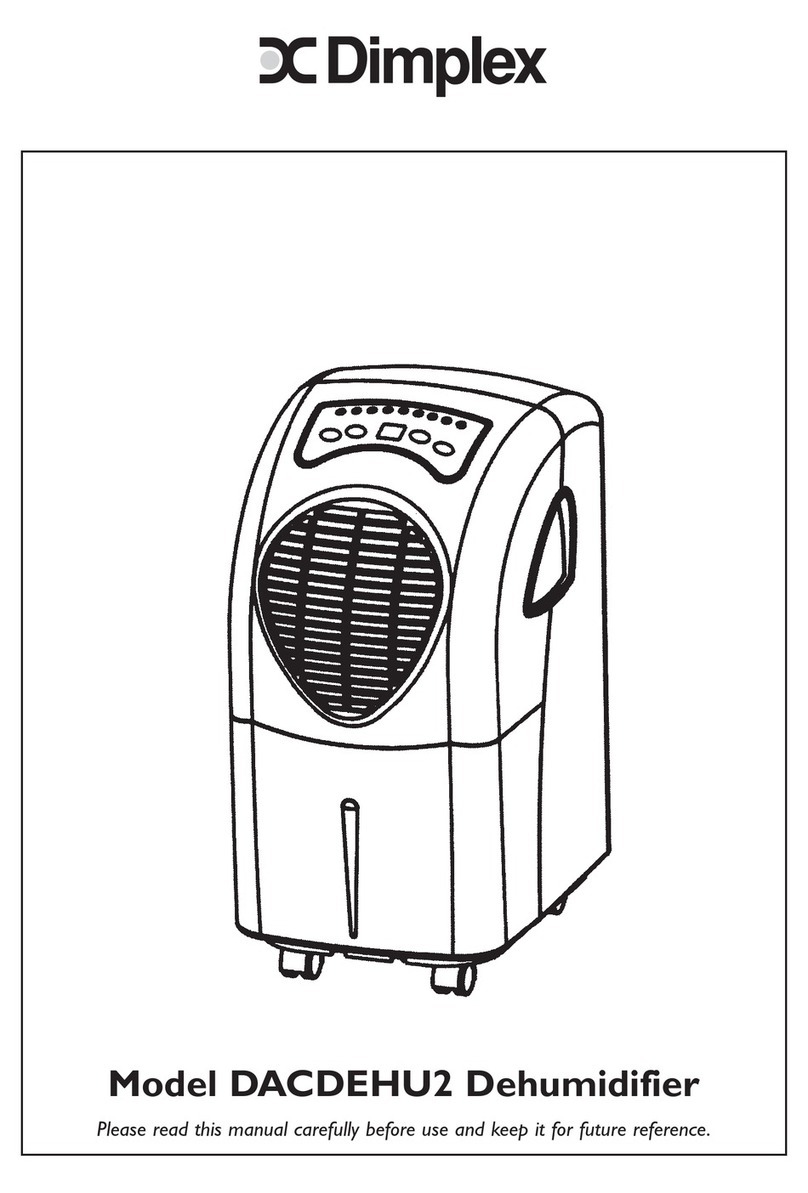 Dimplex DACDEHU2 User manual