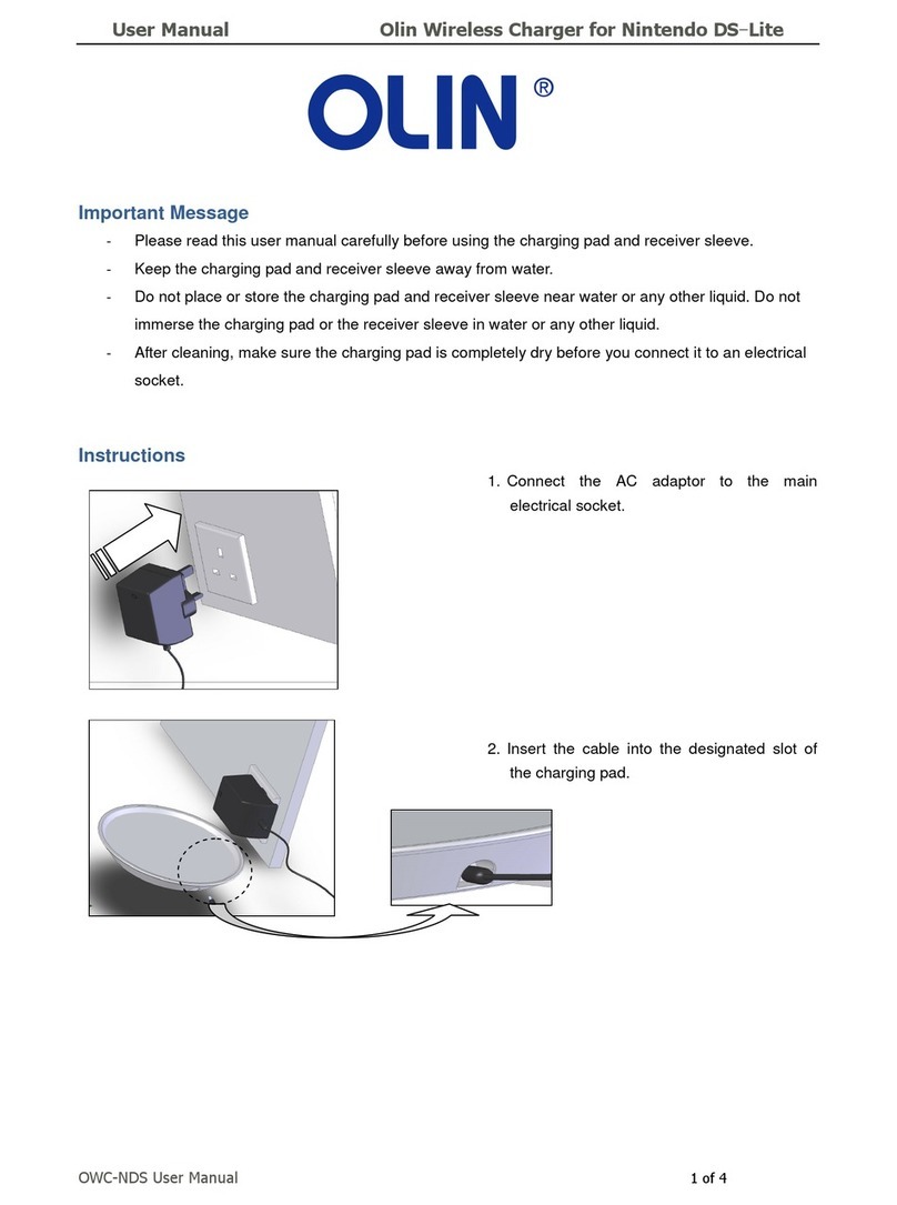 Olin Olin User manual Olin Olin User manual