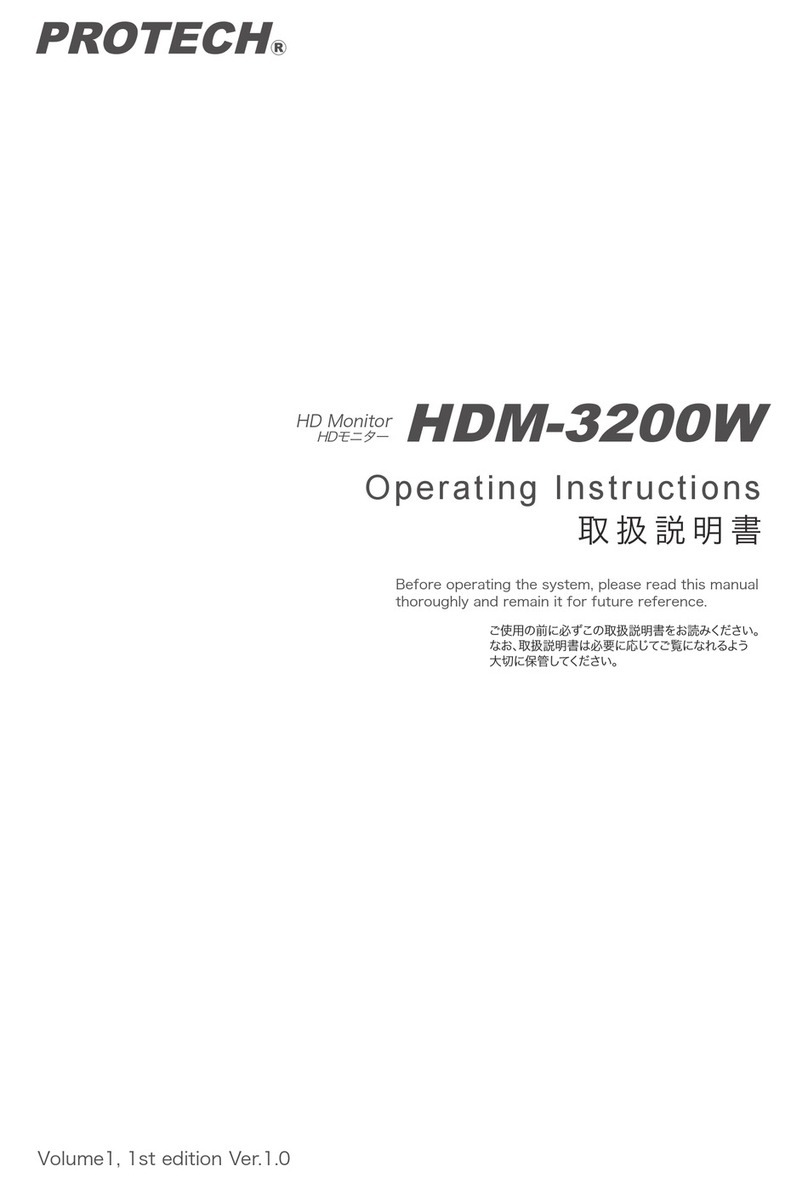protech HDM-3200W User manual