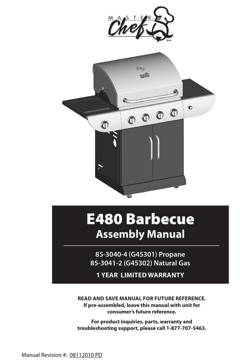 MasterChef E480 User manual