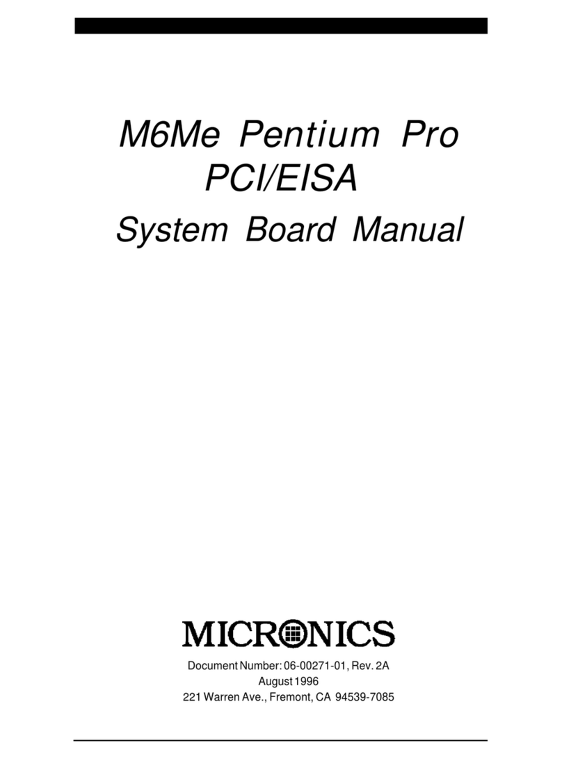 Micronics M6Me Pentium Pro PCI/EISA User manual